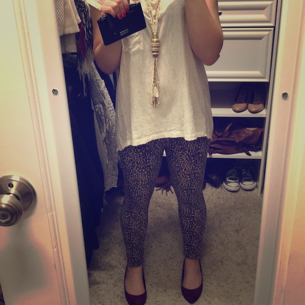 Leopard leggings